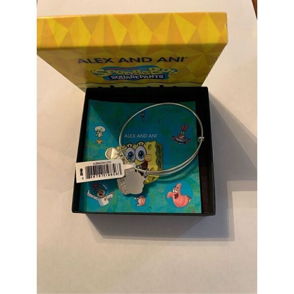 Alex and Ani SpongeBob The Krusty Krab Bangle Bracelet - Picture 2 of 2